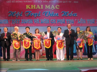 Festival of Xoan, Phu Tho folk singing opens - ảnh 1